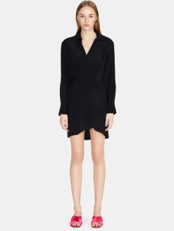 Women Sisley Dresses<Crisscross Dress With Gathering
