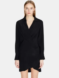 Women Sisley Dresses<Crisscross Dress With Gathering