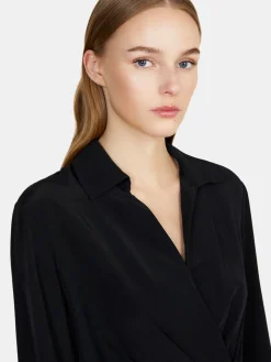 Women Sisley Dresses<Crisscross Dress With Gathering