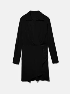 Women Sisley Dresses<Crisscross Dress With Gathering