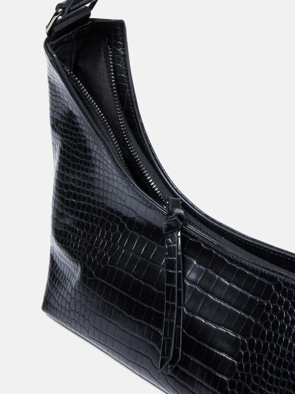 Women Sisley Bags<Crocodile Print Baguette Bag