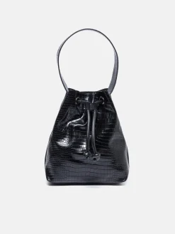 Women Sisley Bags<Crocodile Print Bucket Bag
