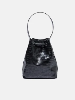 Women Sisley Bags<Crocodile Print Bucket Bag