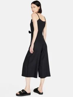 Women Sisley Dresses<Cropped 100% Linen Jumpsuit