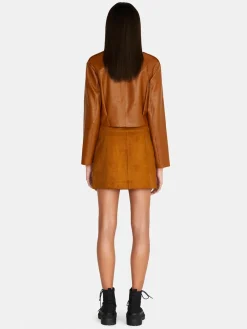 Women Sisley Jackets & Coats<Cropped Jacket With Pockets