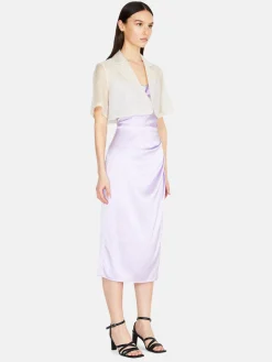 Women Sisley Jackets & Coats<Cropped Organza Jacket