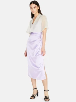 Women Sisley Jackets & Coats<Cropped Organza Jacket