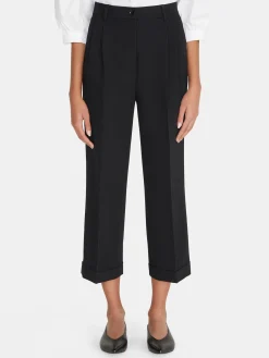 Women Sisley Trousers<Cropped Trousers With Cuffs