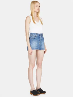 Women Sisley Skirts<Denim Mini Skirt