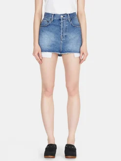 Women Sisley Skirts<Denim Mini Skirt