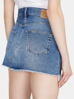 Women Sisley Skirts<Denim Mini Skirt