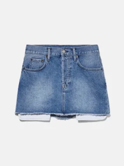 Women Sisley Skirts<Denim Mini Skirt
