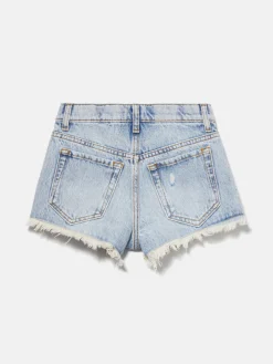 Girls Sisley Trousers & Skirts<Denim Shorts With Studs