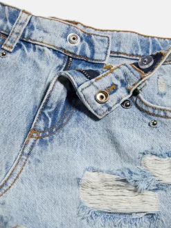 Girls Sisley Trousers & Skirts<Denim Shorts With Studs