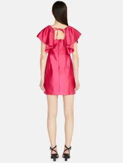 Women Sisley Dresses<Dress With Maxi Rouches