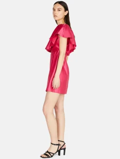 Women Sisley Dresses<Dress With Maxi Rouches