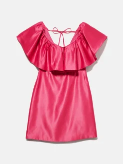 Women Sisley Dresses<Dress With Maxi Rouches