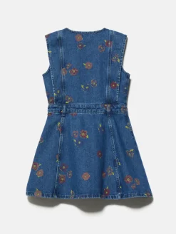 Girls Sisley Dresses & Jumpsuits<Floral Denim Dress