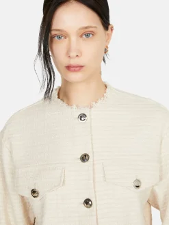 Women Sisley Jackets & Coats<Frayed Jacket