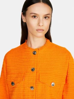 Women Sisley Jackets & Coats<Frayed Jacket