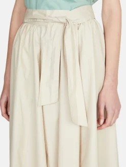Women Sisley Skirts<Full Skirt With Sash