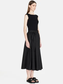 Women Sisley Skirts<Full Skirt With Sash