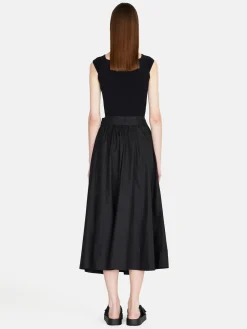 Women Sisley Skirts<Full Skirt With Sash