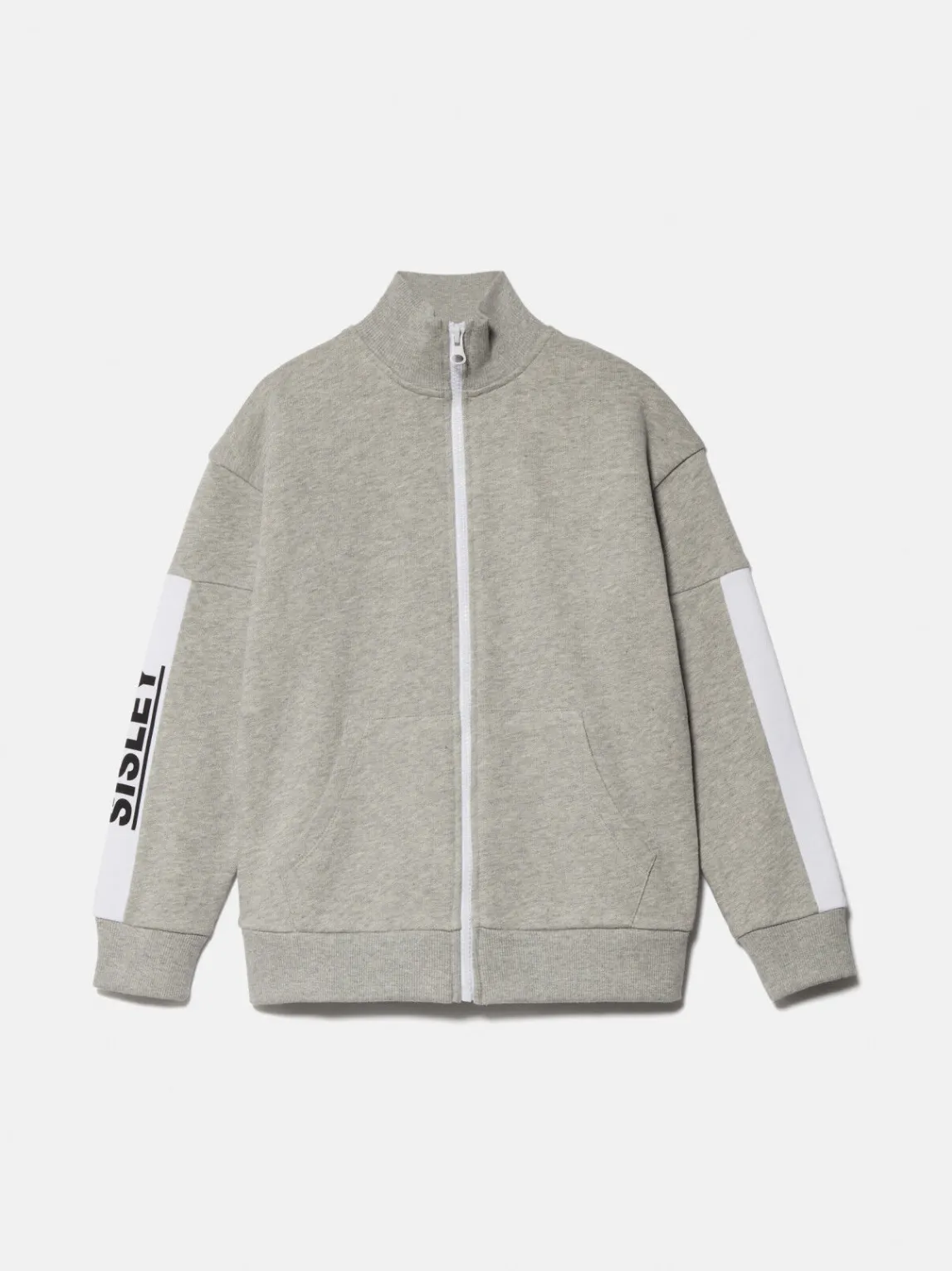 Boys Sisley Jumpers & Cardigans<High Neck Sweatshirt With Logoed Band