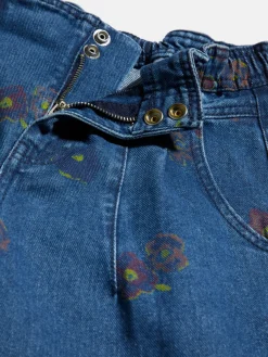 Girls Sisley Trousers & Skirts<High-Waisted Floral Jeans