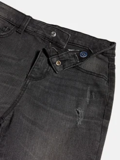 Girls Sisley Trousers & Skirts<High-Waisted Jeans With Rips