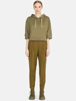 Women Sisley Sweatshirts<Hoodie With Kimono Sleeves