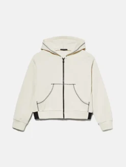 Girls Sisley Jumpers & Cardigans<Hoodie With Logoed Elastic