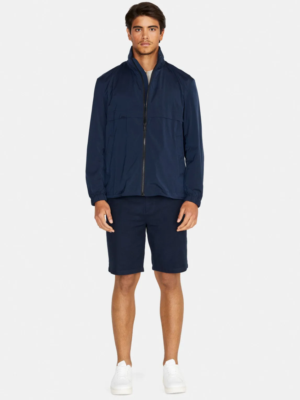 Men Sisley Jackets & Coats<Jacket In Nylon
