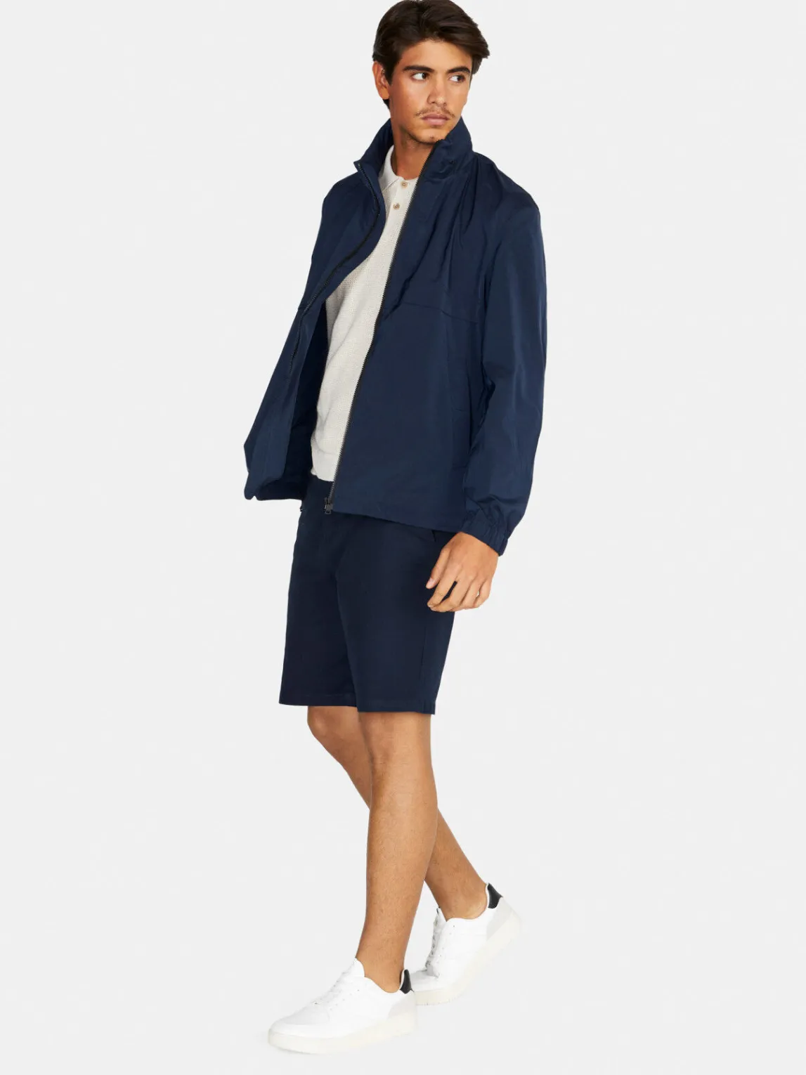 Men Sisley Jackets & Coats<Jacket In Nylon