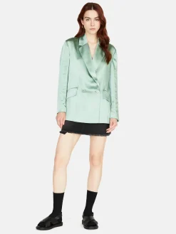 Women Sisley Jackets & Coats<Jacket In Satin