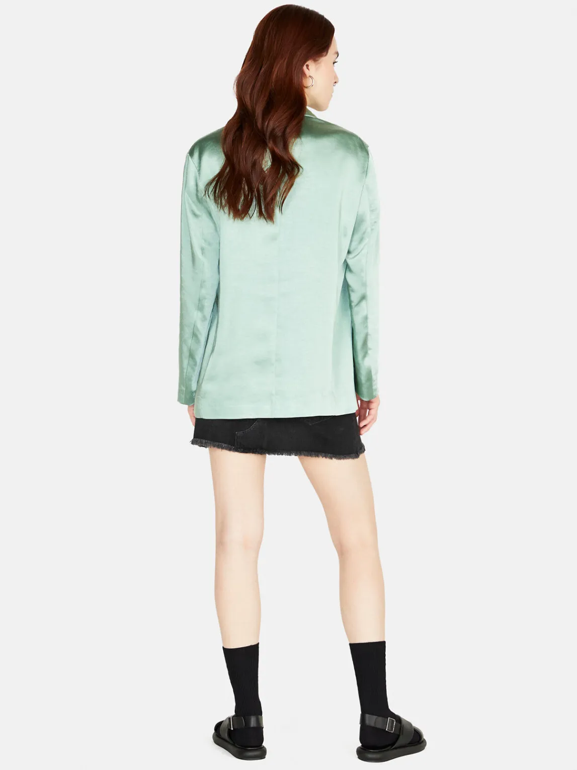Women Sisley Jackets & Coats<Jacket In Satin