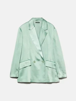 Women Sisley Jackets & Coats<Jacket In Satin