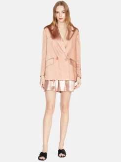 Women Sisley Jackets & Coats<Jacket In Satin
