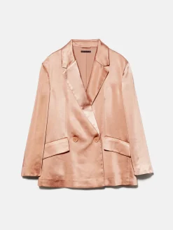 Women Sisley Jackets & Coats<Jacket In Satin