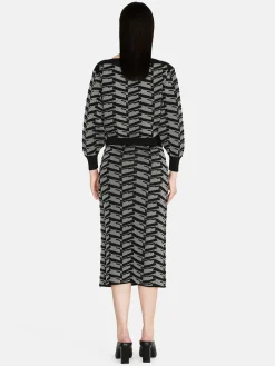 Women Sisley Skirts<Jacquard Midi Skirt