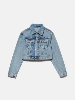 Girls Sisley Jackets & Coats<Jean Jacket With Studs