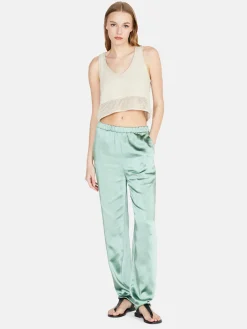 Women Sisley Trousers<Joggers In Satin
