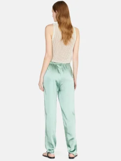 Women Sisley Trousers<Joggers In Satin