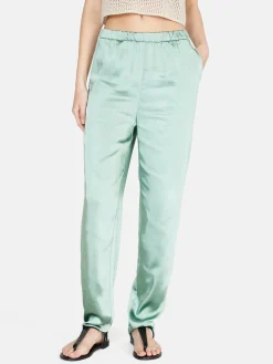 Women Sisley Trousers<Joggers In Satin