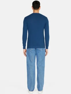 Men Sisley Jumpers & Knitwear<Knit Crew Neck Sweater