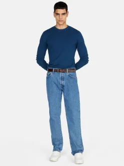 Men Sisley Jumpers & Knitwear<Knit Crew Neck Sweater