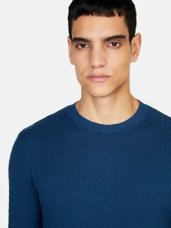 Men Sisley Jumpers & Knitwear<Knit Crew Neck Sweater