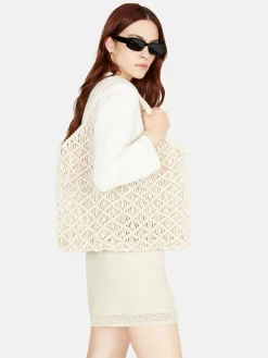 Women Sisley Jumpers & Knitwear<Knit Cropped Jacket
