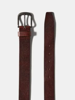Men Sisley Accessories<Leather Belt