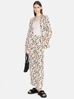 Women Sisley Jackets & Coats<Long Printed Jacket